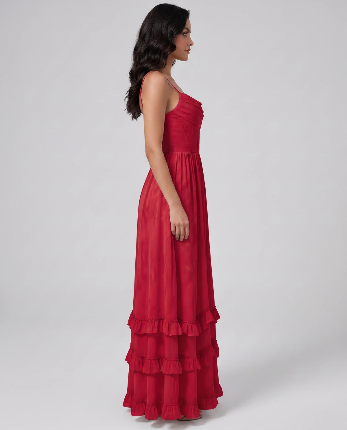 Oriane Maxi Dress — Red | SKU: SD-04920-red-2,SD-04920-red-4,SD-04920-red-6,SD-04920-red-8,SD-04920-red-10,SD-04920-red-12,SD-04920-red-14,SD-04920-red-16,SD-04920-red-16W,SD-04920-red-18W,SD-04920-red-20W