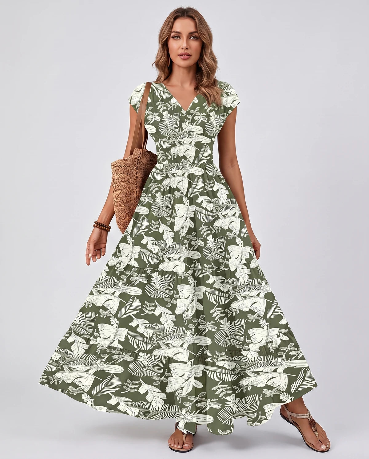 Ostara Maxi Dress — Emerald Green