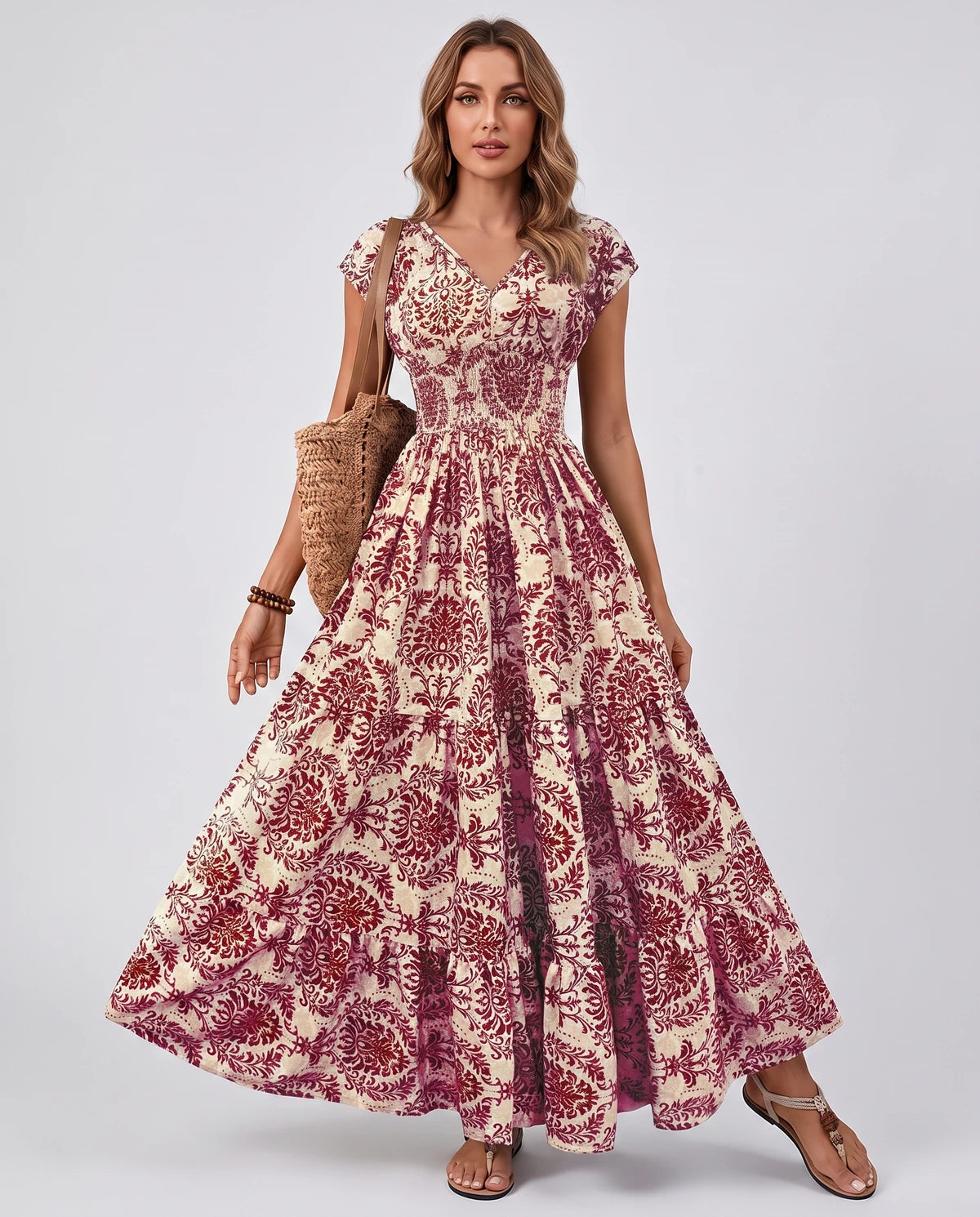 Ostara Maxi Dress — Purple