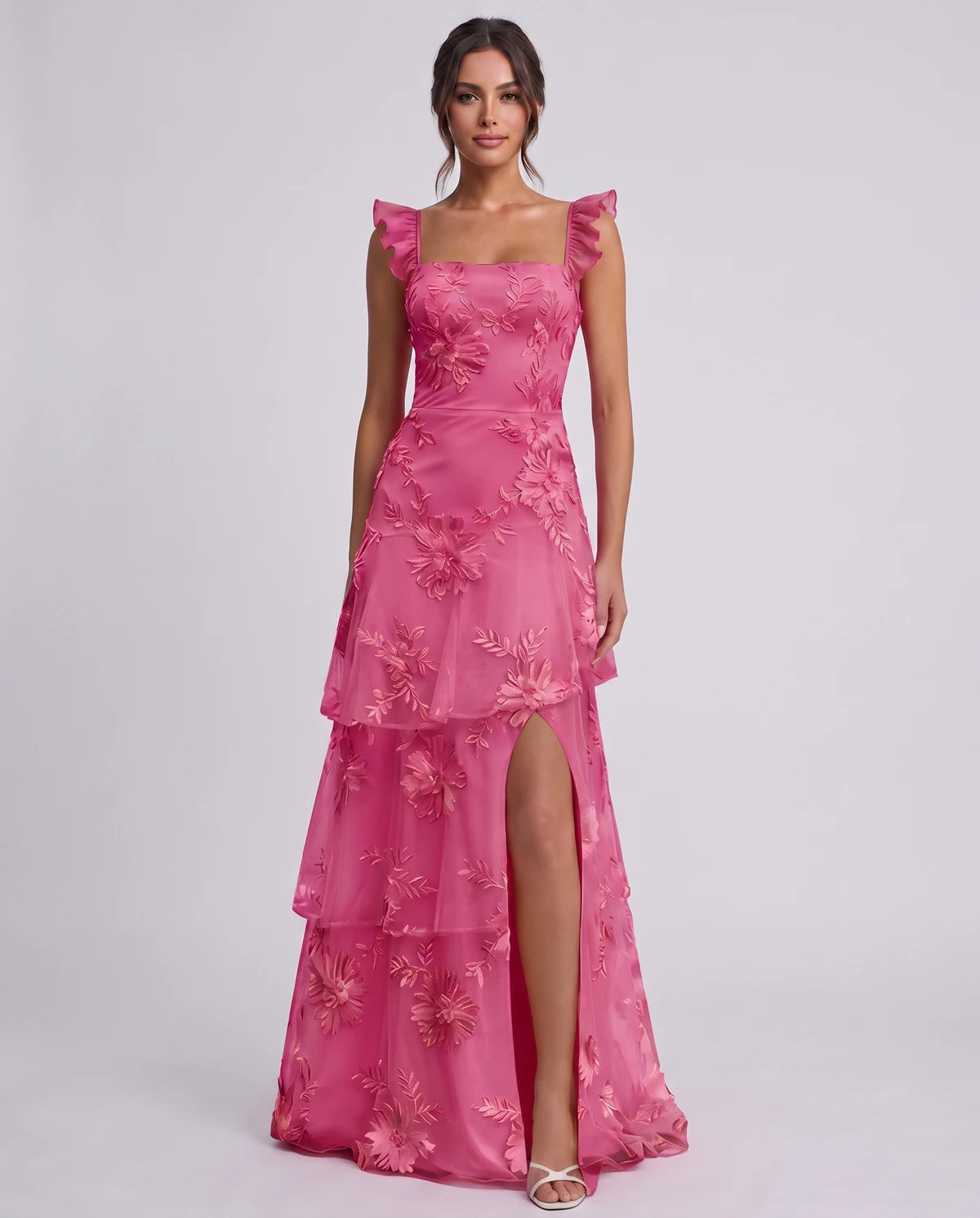 Palermo Maxi Dress — Hot Pink