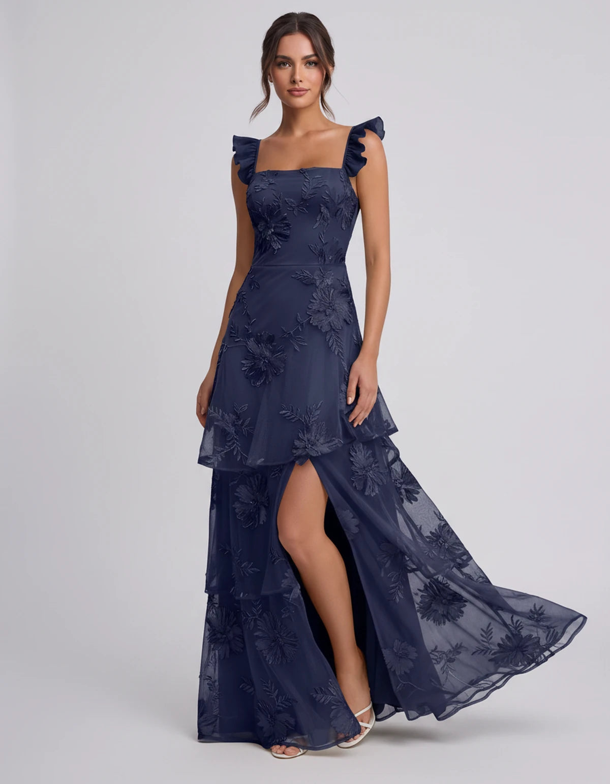 Palermo Maxi Dress — Navy Blue | SKU: SD-68801-navyblue-2,SD-68801-navyblue-4,SD-68801-navyblue-6,SD-68801-navyblue-8,SD-68801-navyblue-10,SD-68801-navyblue-12,SD-68801-navyblue-14,SD-68801-navyblue-16,SD-68801-navyblue-16 Plus,SD-68801-navyblue-20 Plus,SD-68801-navyblue-20W,SD-68801-navyblue-22W