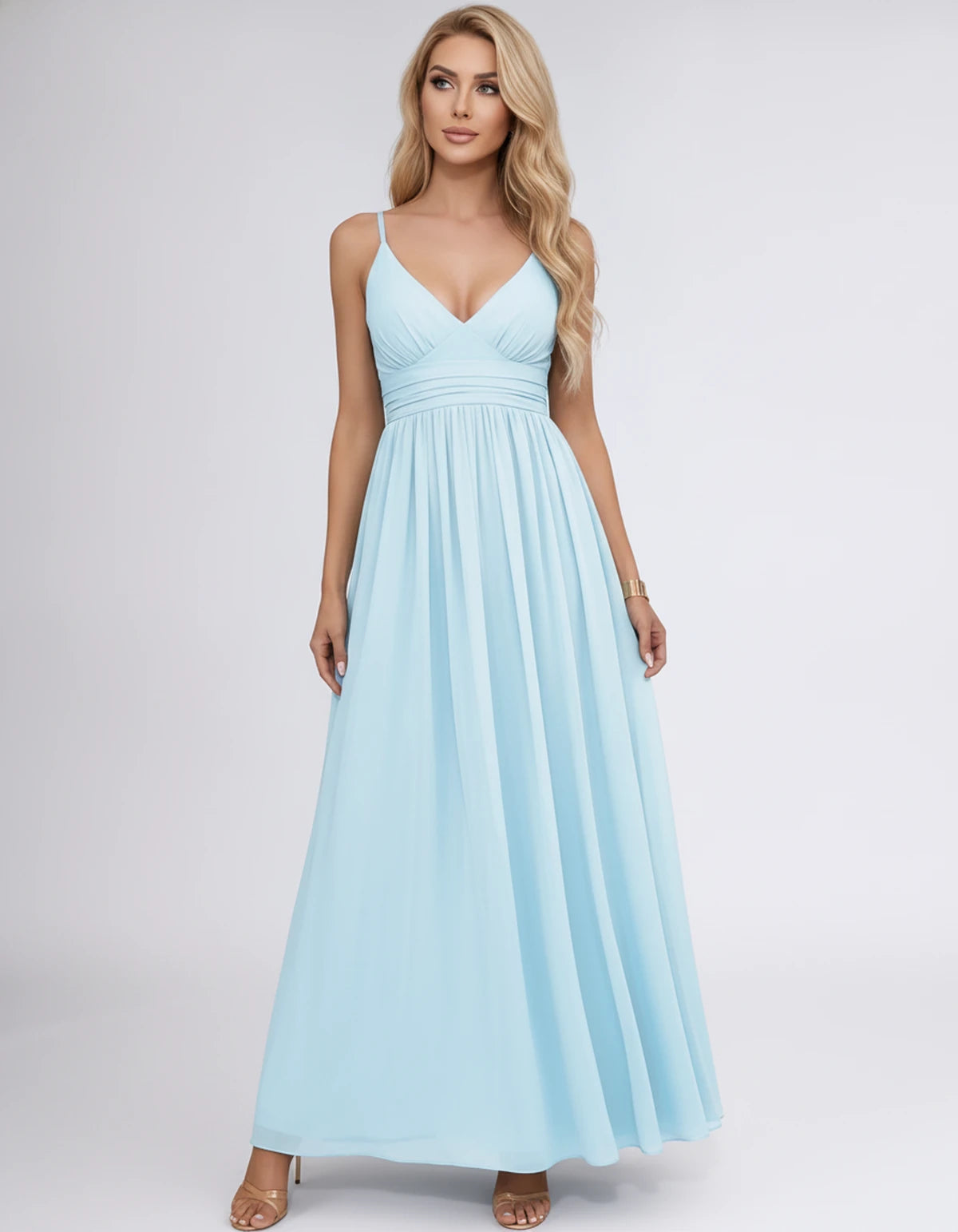 Pavlina Maxi Dress — Light Blue | SKU: SD-94482-lightblue-2,SD-94482-lightblue-4,SD-94482-lightblue-6,SD-94482-lightblue-8,SD-94482-lightblue-10,SD-94482-lightblue-12,SD-94482-lightblue-14,SD-94482-lightblue-16,SD-94482-lightblue-16W,SD-94482-lightblue-18W,SD-94482-lightblue-20W,SD-94482-lightblue-22W