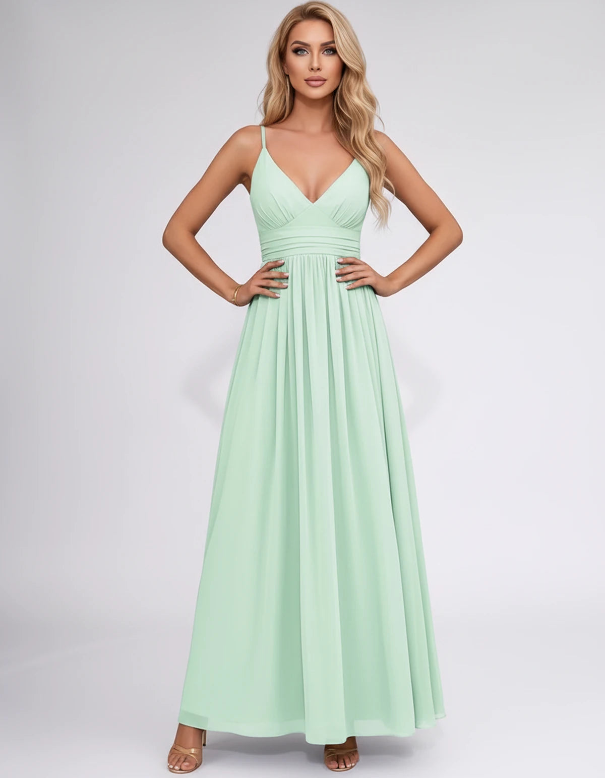 Pavlina Maxi Dress — Mint Green | SKU: SD-94482-mintgreen-2,SD-94482-mintgreen-4,SD-94482-mintgreen-6,SD-94482-mintgreen-8,SD-94482-mintgreen-10,SD-94482-mintgreen-12,SD-94482-mintgreen-14,SD-94482-mintgreen-16,SD-94482-mintgreen-16W,SD-94482-mintgreen-18W,SD-94482-mintgreen-20W,SD-94482-mintgreen-22W