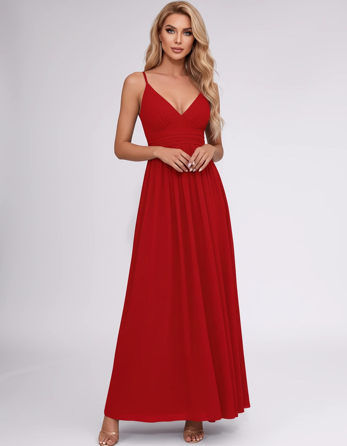 Pavlina Maxi Dress — Red | SKU: SD-94482-red-2,SD-94482-red-4,SD-94482-red-6,SD-94482-red-8,SD-94482-red-10,SD-94482-red-12,SD-94482-red-14,SD-94482-red-16,SD-94482-red-16W,SD-94482-red-18W,SD-94482-red-20W,SD-94482-red-22W