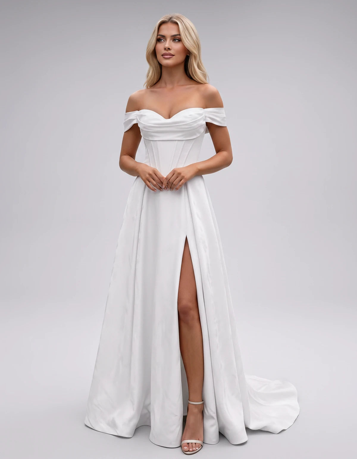 Persephone Maxi Dress — White | SKU: SD-64231-white-2,SD-64231-white-4,SD-64231-white-6,SD-64231-white-8,SD-64231-white-10,SD-64231-white-12,SD-64231-white-14,SD-64231-white-16,SD-64231-white-16W,SD-64231-white-18W,SD-64231-white-20W,SD-64231-white-14W