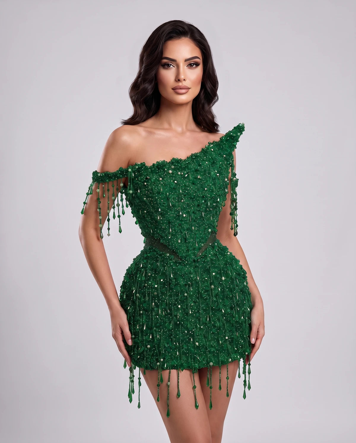 Petrichor Mini Dress — Model Color 67