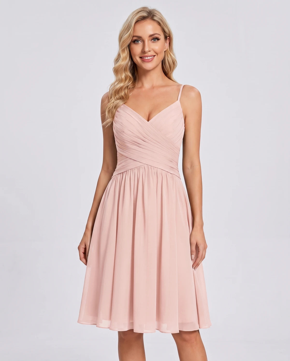 Petronella Mini Dress — Pink
