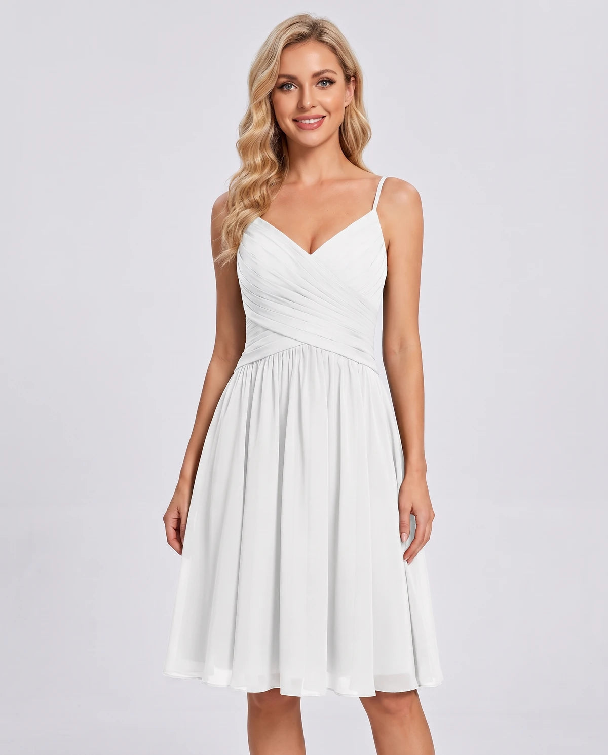 Petronella Mini Dress — White