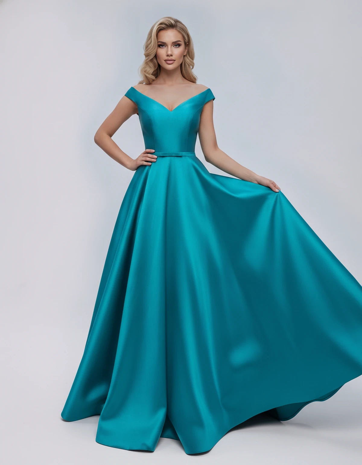 Ramona Maxi Dress — Blue | SKU: SD-01717-blue-2,SD-01717-blue-4,SD-01717-blue-6,SD-01717-blue-8,SD-01717-blue-10,SD-01717-blue-12,SD-01717-blue-14,SD-01717-blue-16,SD-01717-blue-16W,SD-01717-blue-18W,SD-01717-blue-20W,SD-01717-blue-22W