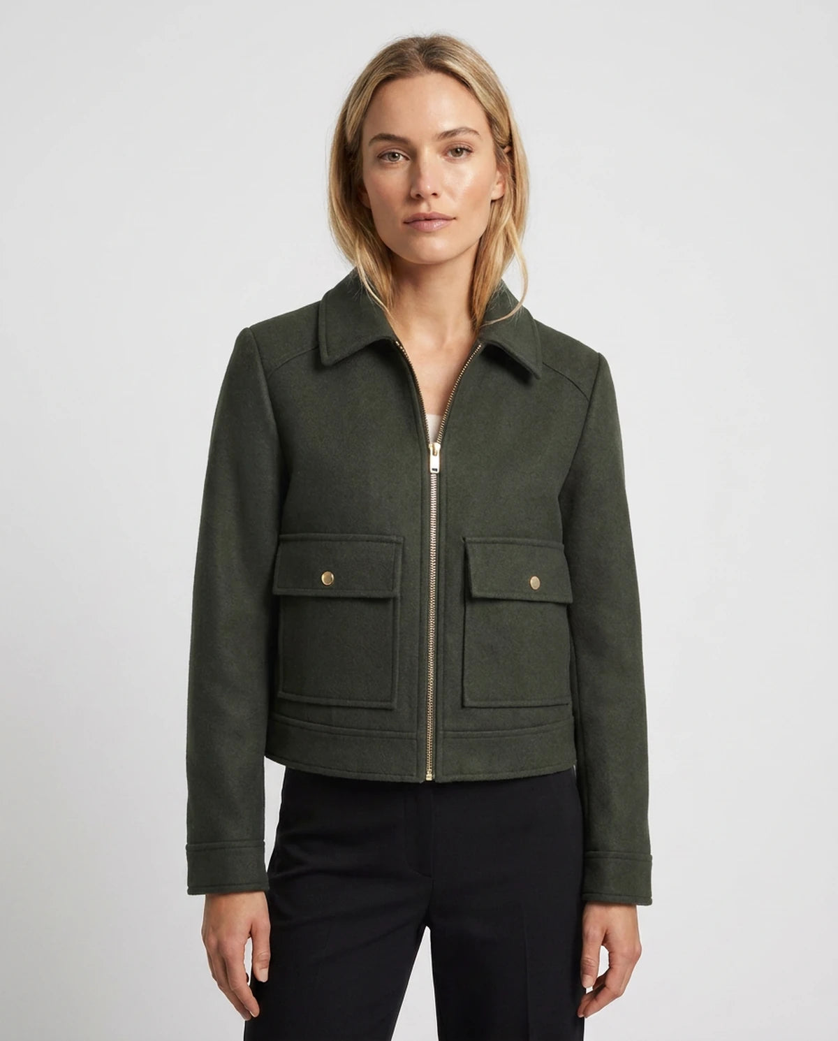 Renata Coat — Deep Green