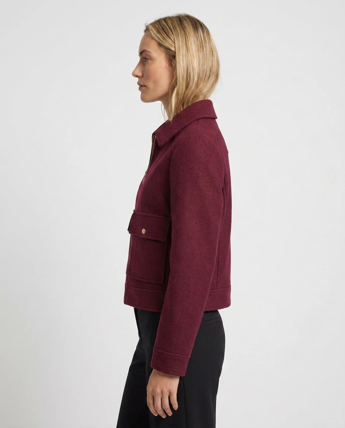 Renata Coat — Wine | SKU: SD-61856-wine-XS,SD-61856-wine-S,SD-61856-wine-M,SD-61856-wine-L