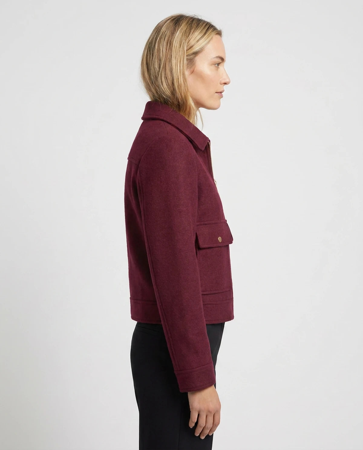 Renata Coat — Wine | SKU: SD-61856-wine-XS,SD-61856-wine-S,SD-61856-wine-M,SD-61856-wine-L