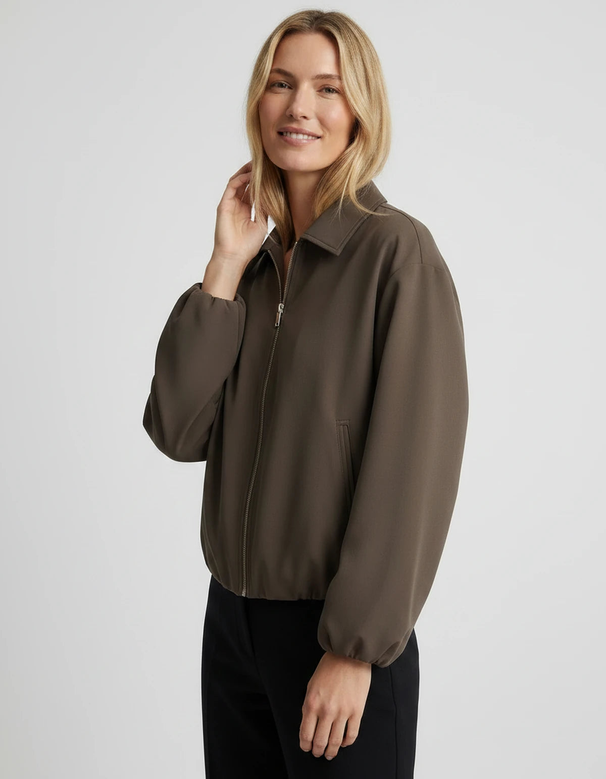 Romilly Coat — Army Green | SKU: SD-11896-armygreen-XS,SD-11896-armygreen-S,SD-11896-armygreen-M,SD-11896-armygreen-L