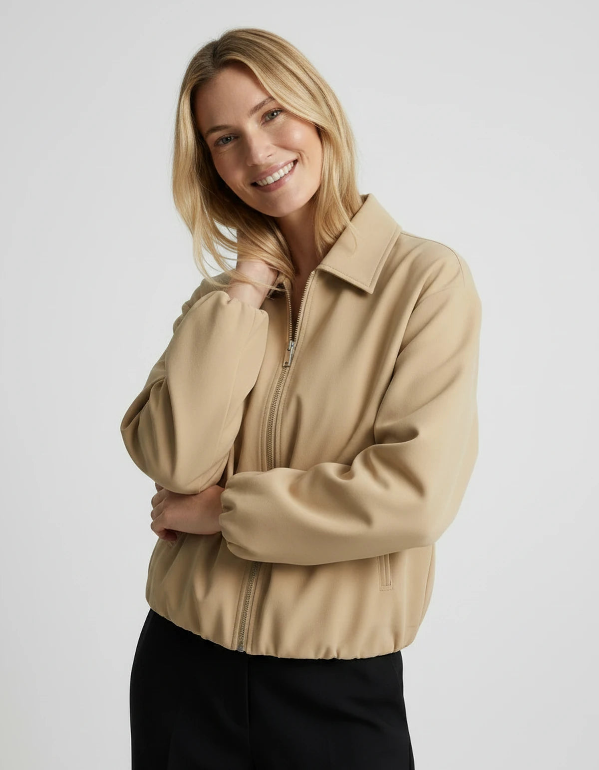 Romilly Coat — Khaki | SKU: SD-11896-khaki-XS,SD-11896-khaki-S,SD-11896-khaki-M,SD-11896-khaki-L