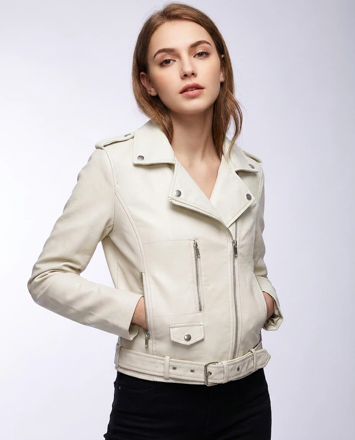 Rosemarie Coat — White