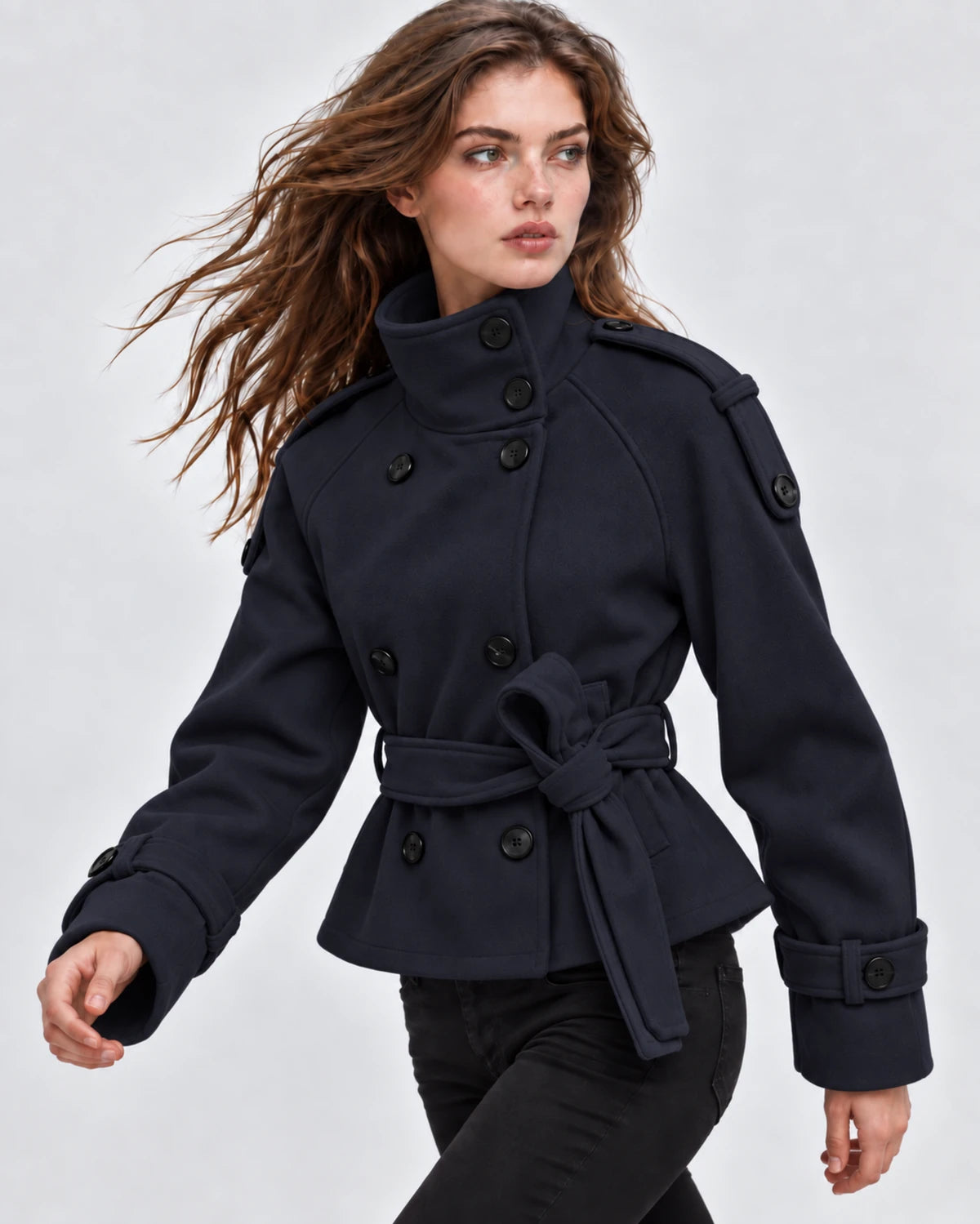 Salvia Coat — Black | SKU: SD-73094-black-XS,SD-73094-black-S,SD-73094-black-M,SD-73094-black-L