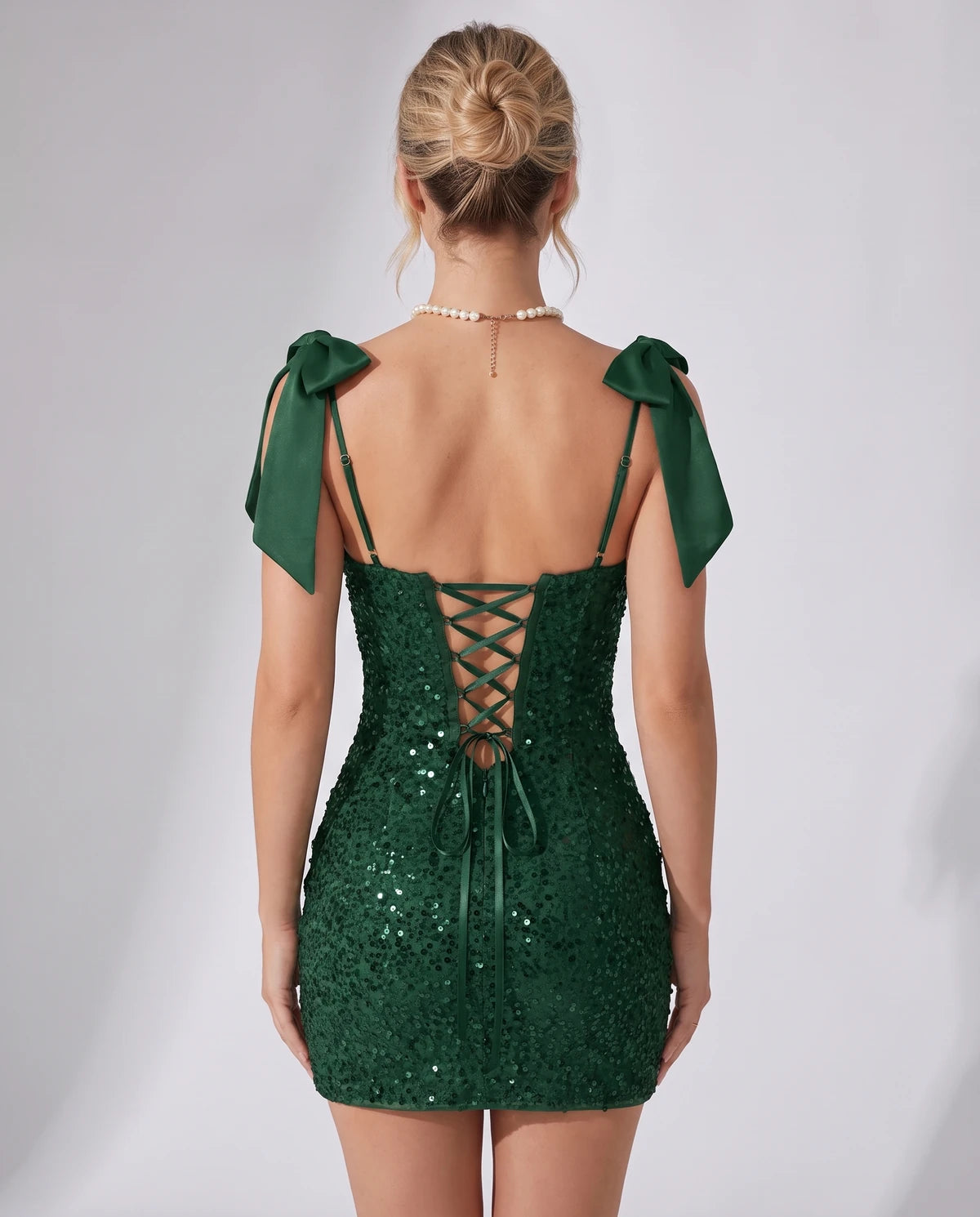 Sapphira Mini Dress — Green | SKU: SD-39629-green-2,SD-39629-green-4,SD-39629-green-6,SD-39629-green-8,SD-39629-green-10,SD-39629-green-12,SD-39629-green-14,SD-39629-green-16,SD-39629-green-16W,SD-39629-green-18W,SD-39629-green-20W,SD-39629-green-22W