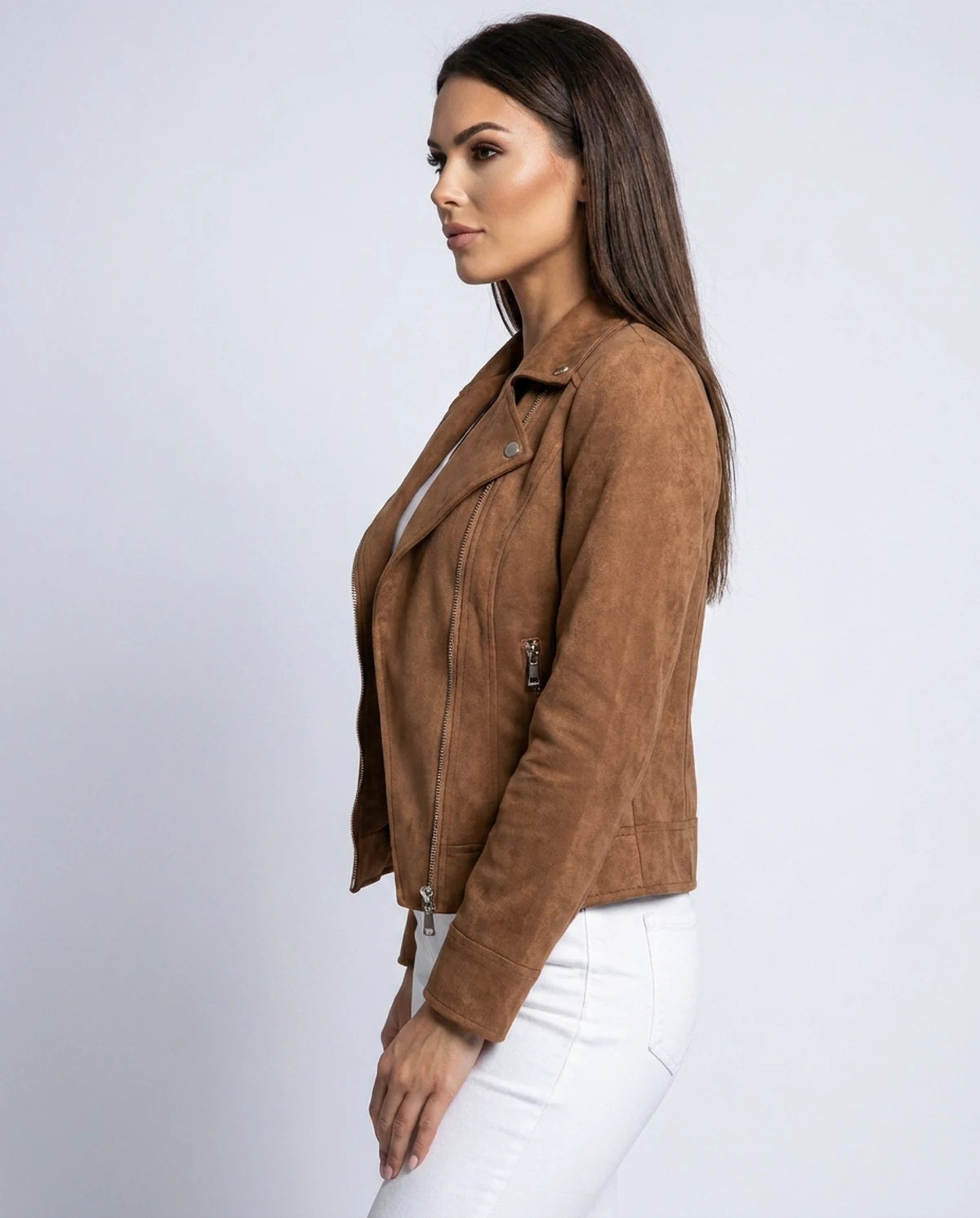 Sicilia Coat — Brown | SKU: SD-12038-brown-XS,SD-12038-brown-S,SD-12038-brown-M,SD-12038-brown-L,SD-12038-brown-XL,SD-12038-brown-2XL