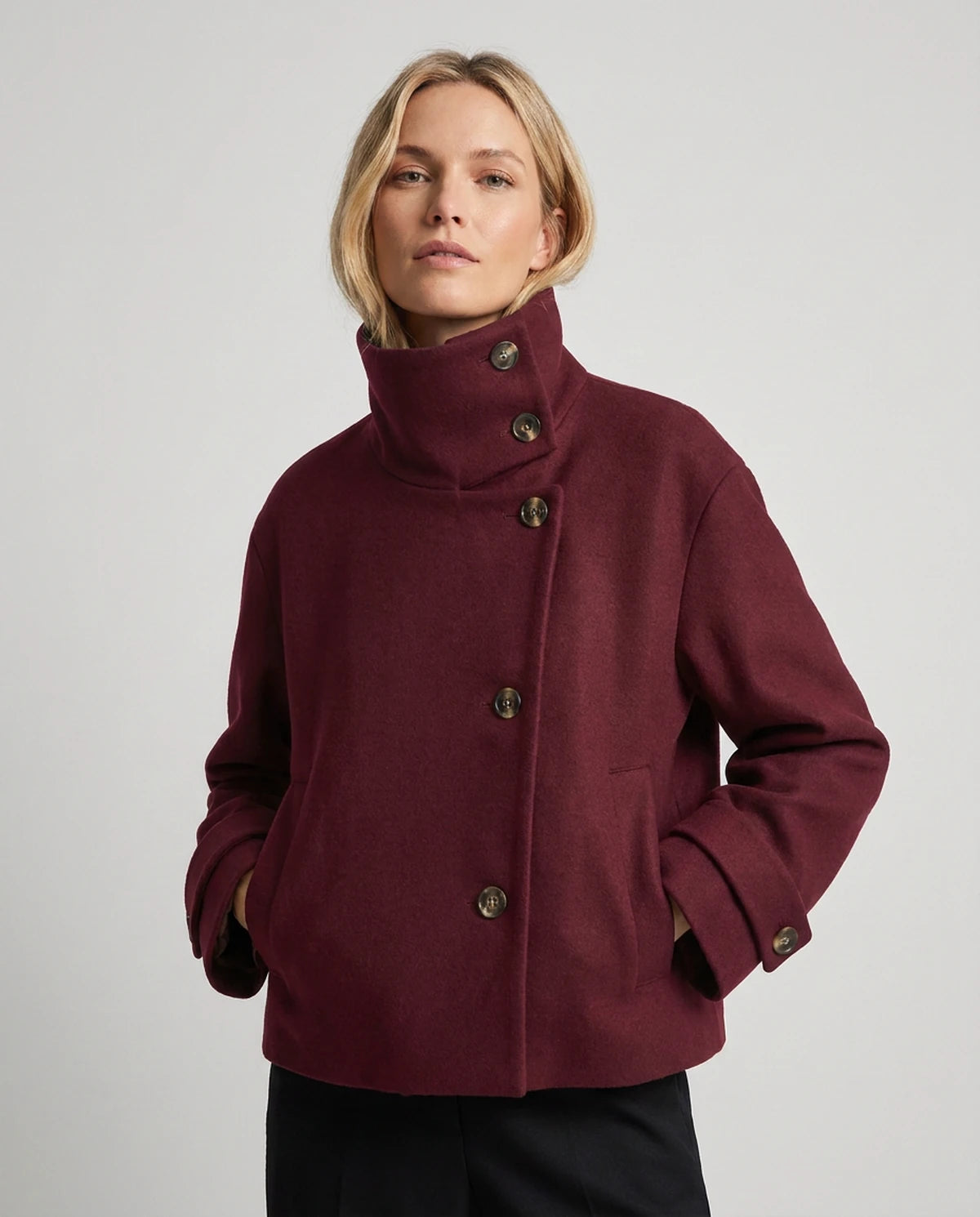 Sidonie Coat — Red