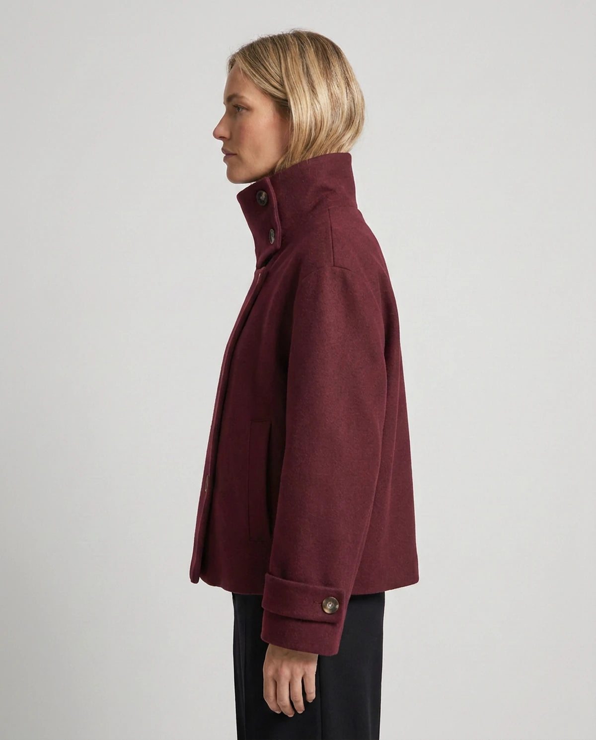 Sidonie Coat — Red | SKU: SD-11311-red-XS,SD-11311-red-S,SD-11311-red-M,SD-11311-red-L