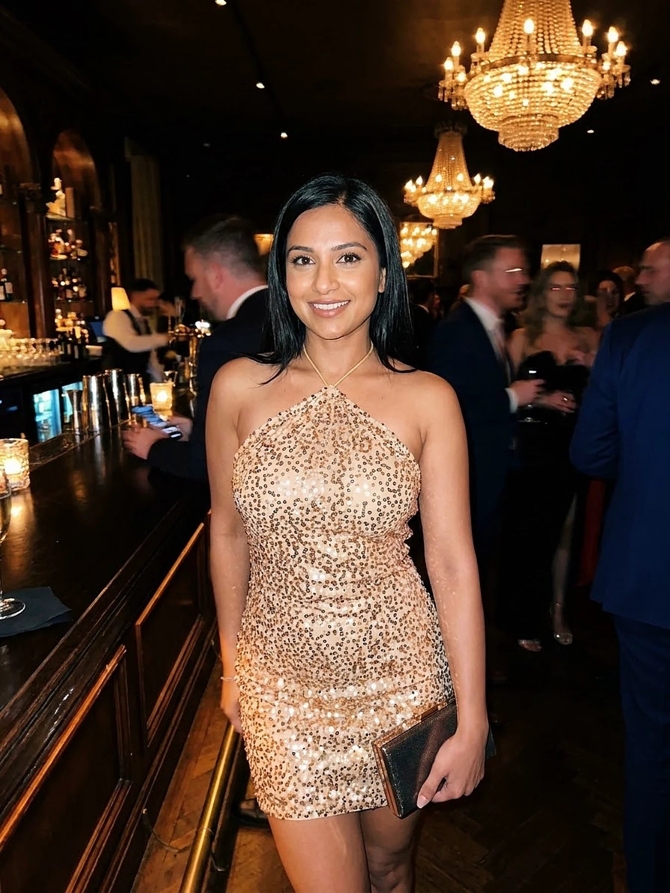 Customer photo — Slimona dress worn at an event