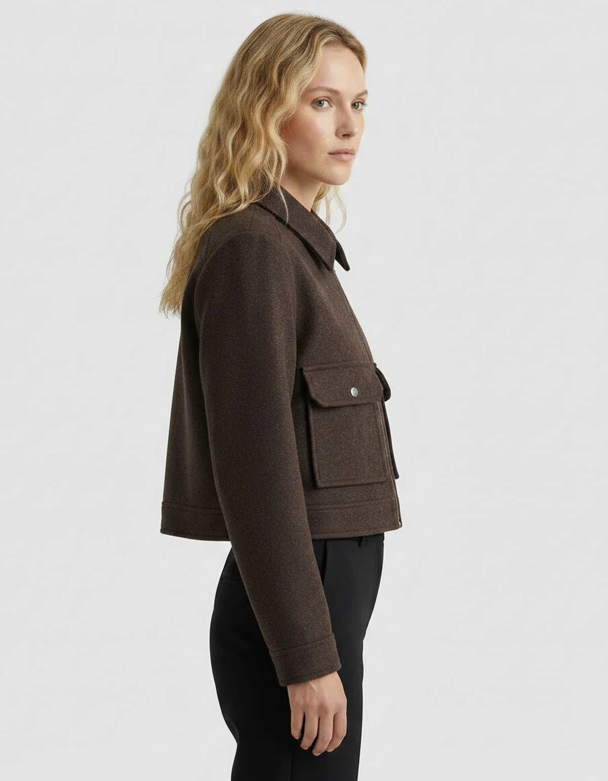 Solstice Coat — Brown | SKU: SD-90967-brown-XS,SD-90967-brown-S,SD-90967-brown-M,SD-90967-brown-L,SD-90967-brown-XL