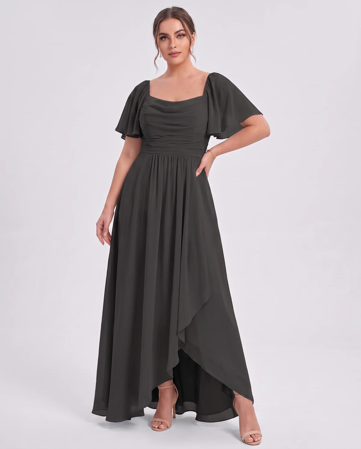 Sylviane Maxi Dress — Black