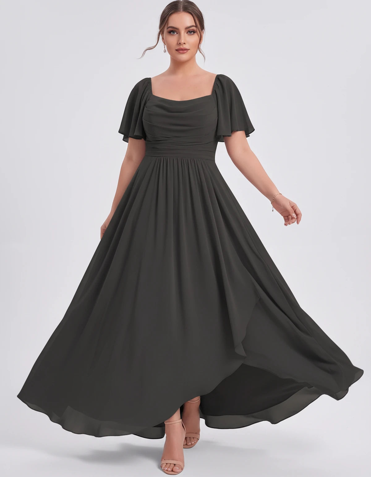 Sylviane Maxi Dress — Black | SKU: SD-90380-black-2,SD-90380-black-4,SD-90380-black-6,SD-90380-black-8,SD-90380-black-10,SD-90380-black-12,SD-90380-black-14,SD-90380-black-16,SD-90380-black-16W,SD-90380-black-18W,SD-90380-black-20W,SD-90380-black-22W
