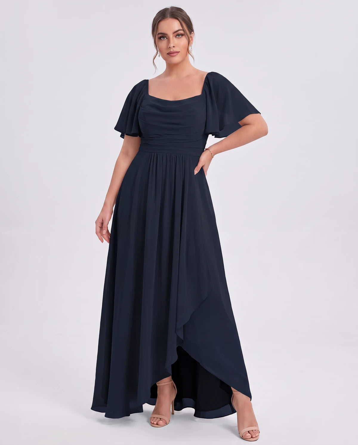 Sylviane Maxi Dress — Navy