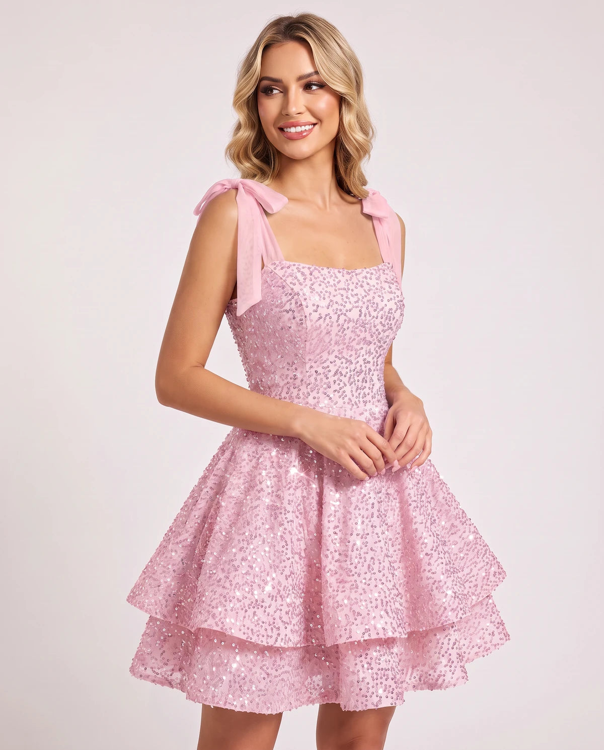 Tamsine Mini Dress — Pink