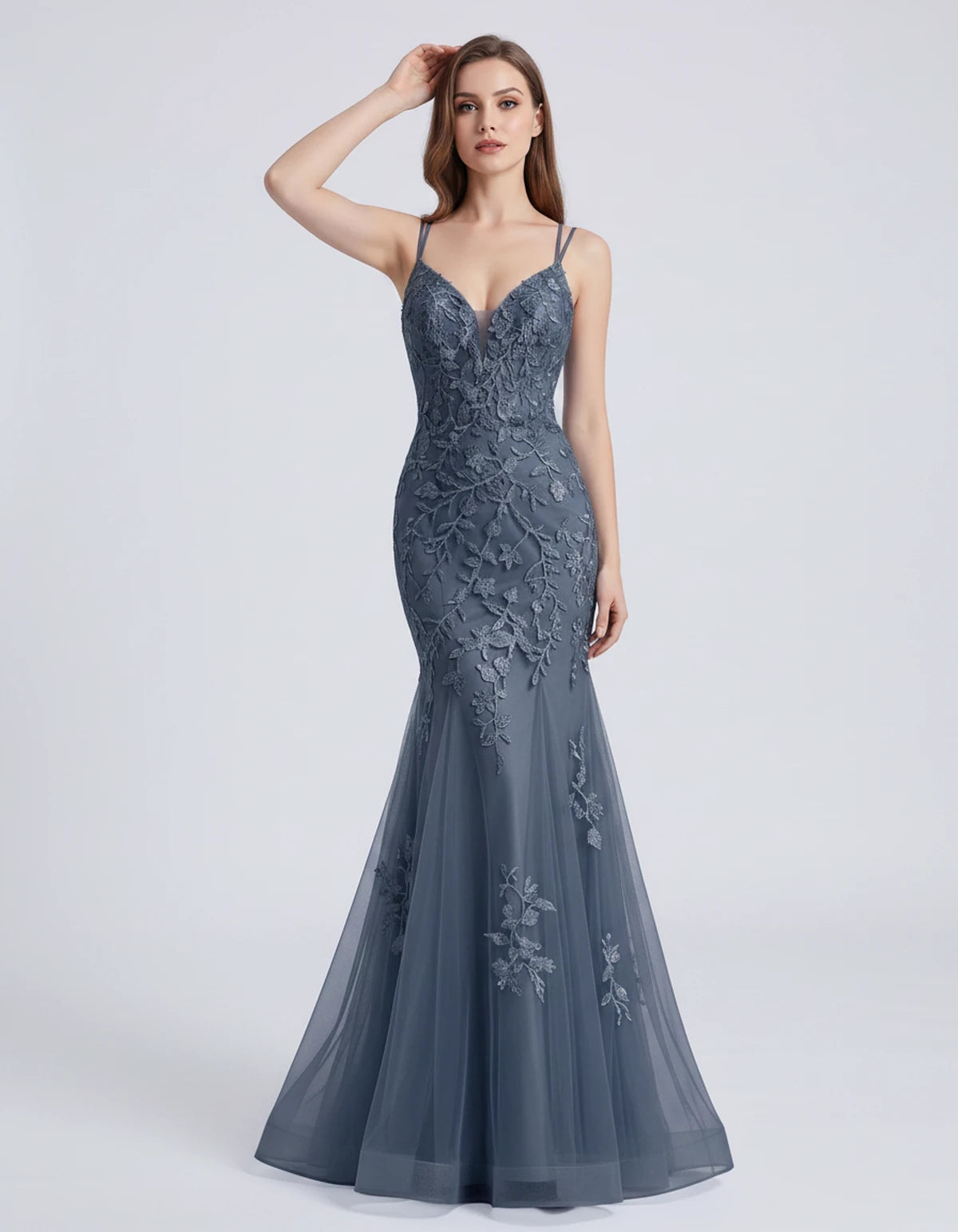 Tanzania Maxi Dress — Navy | SKU: SD-29218-navy-2,SD-29218-navy-4,SD-29218-navy-6,SD-29218-navy-8,SD-29218-navy-10,SD-29218-navy-12,SD-29218-navy-14,SD-29218-navy-16,SD-29218-navy-16W,SD-29218-navy-18W,SD-29218-navy-20W,SD-29218-navy-22W