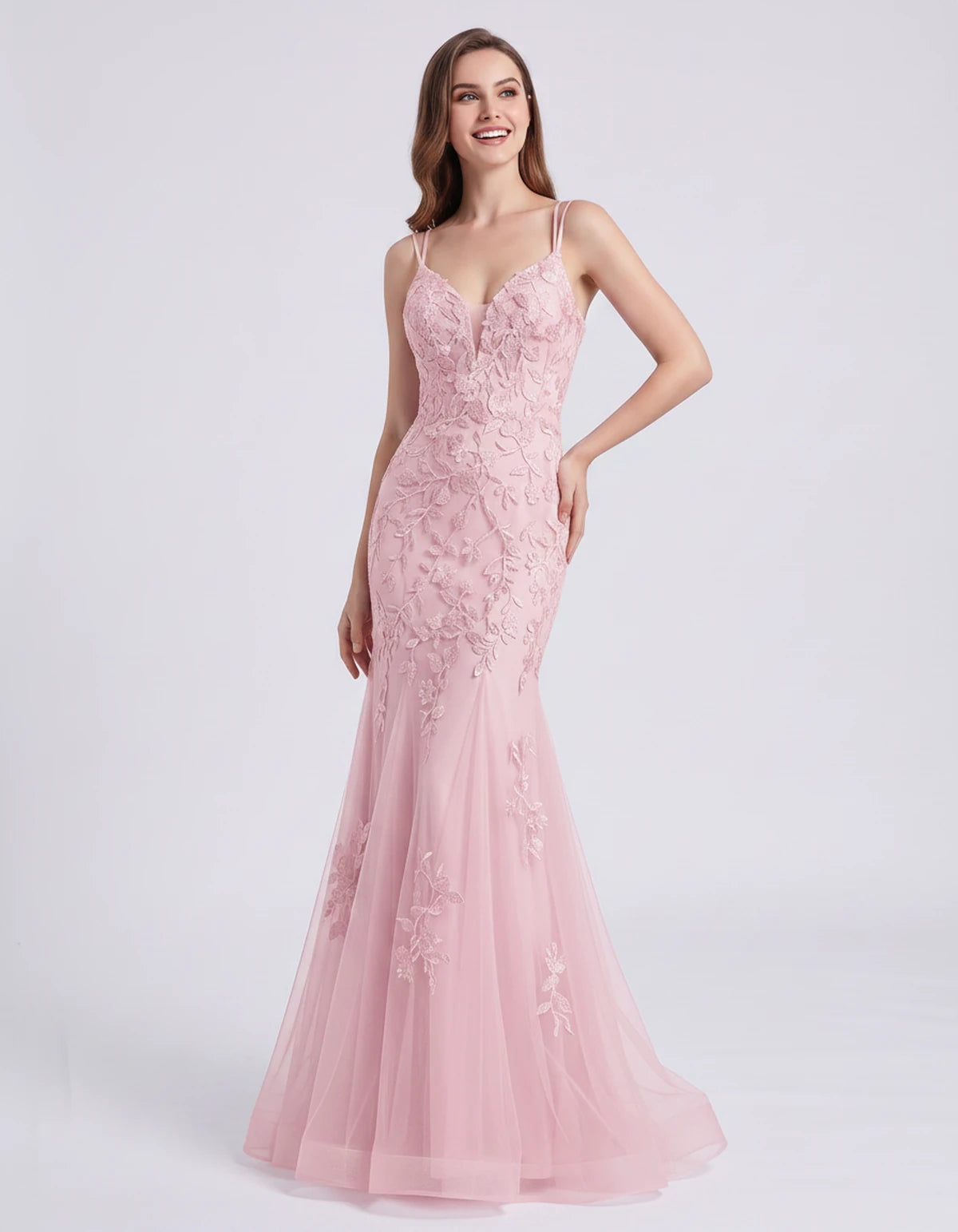 Tanzania Maxi Dress — Pink | SKU: SD-29218-pink-2,SD-29218-pink-4,SD-29218-pink-6,SD-29218-pink-8,SD-29218-pink-10,SD-29218-pink-12,SD-29218-pink-14,SD-29218-pink-16,SD-29218-pink-16W,SD-29218-pink-18W,SD-29218-pink-20W,SD-29218-pink-22W