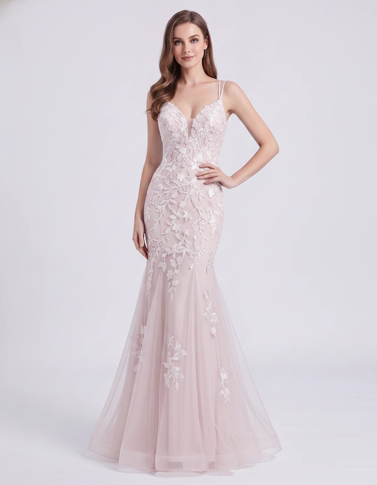 Tanzania Maxi Dress — White | SKU: SD-29218-white-2,SD-29218-white-4,SD-29218-white-6,SD-29218-white-8,SD-29218-white-10,SD-29218-white-12,SD-29218-white-14,SD-29218-white-16,SD-29218-white-16W,SD-29218-white-18W,SD-29218-white-20W,SD-29218-white-22W