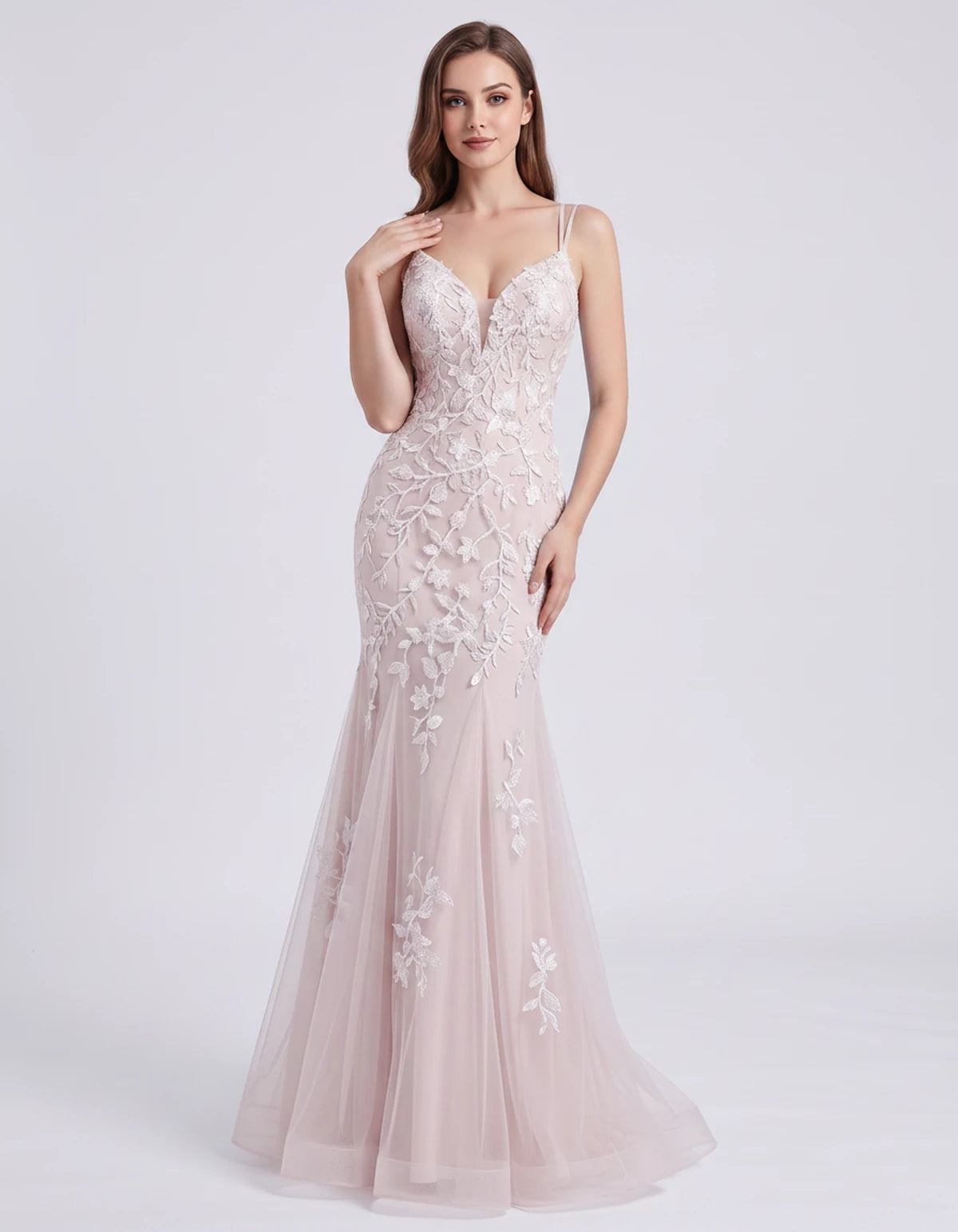 Tanzania Maxi Dress — White | SKU: SD-29218-white-2,SD-29218-white-4,SD-29218-white-6,SD-29218-white-8,SD-29218-white-10,SD-29218-white-12,SD-29218-white-14,SD-29218-white-16,SD-29218-white-16W,SD-29218-white-18W,SD-29218-white-20W,SD-29218-white-22W