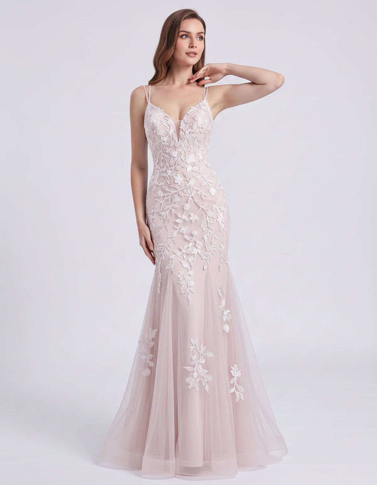 Tanzania Maxi Dress — White | SKU: SD-29218-white-2,SD-29218-white-4,SD-29218-white-6,SD-29218-white-8,SD-29218-white-10,SD-29218-white-12,SD-29218-white-14,SD-29218-white-16,SD-29218-white-16W,SD-29218-white-18W,SD-29218-white-20W,SD-29218-white-22W