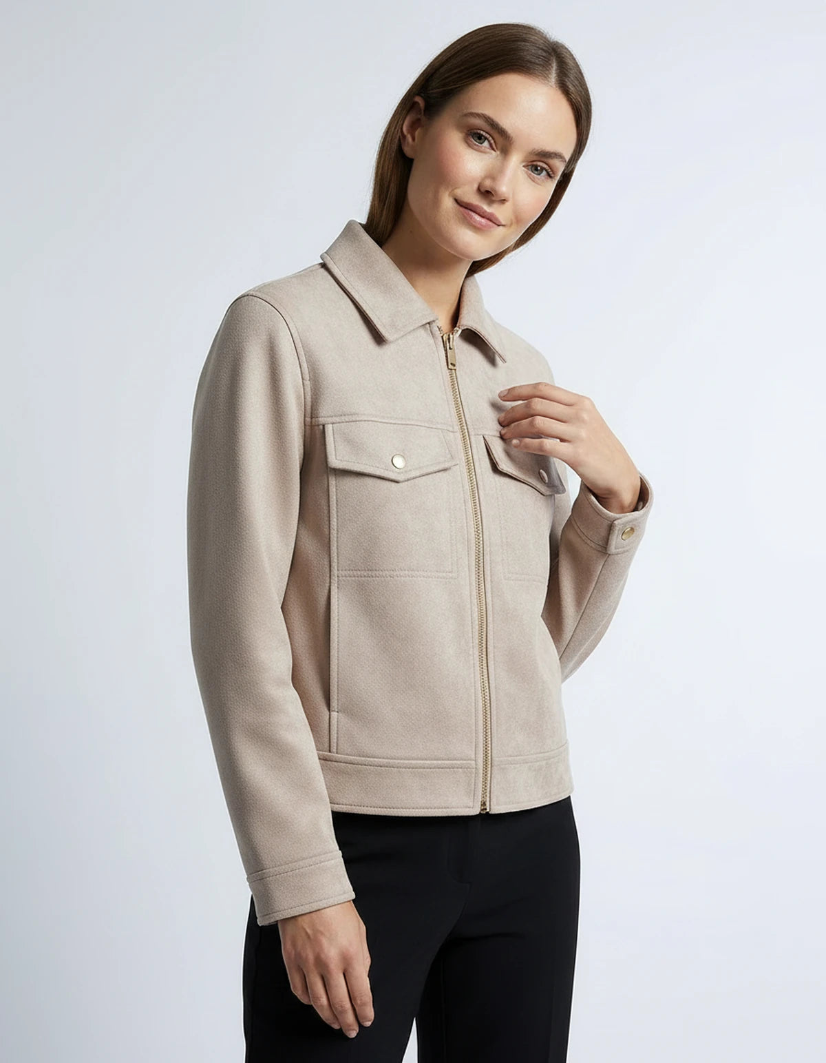 Tourmaline Coat — Beige | SKU: SD-77575-beige-XS,SD-77575-beige-S,SD-77575-beige-M,SD-77575-beige-L