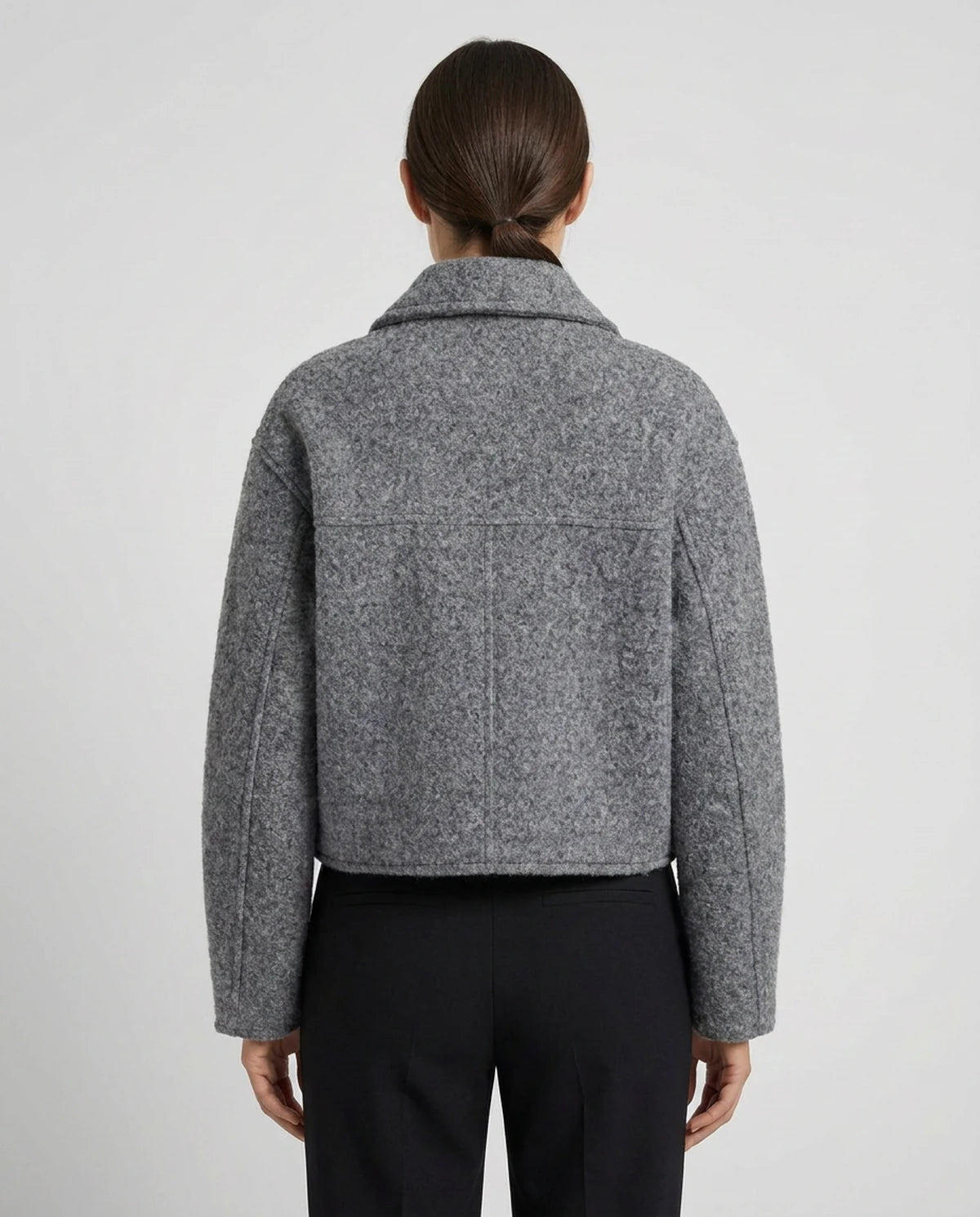 Ulyssa Coat — Grey | SKU: SD-53959-grey-XS,SD-53959-grey-S,SD-53959-grey-M,SD-53959-grey-L