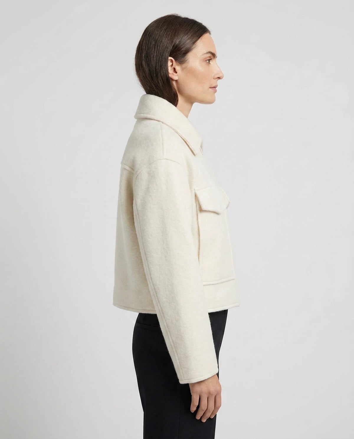 Ulyssa Coat — White | SKU: SD-53959-white-XS,SD-53959-white-S,SD-53959-white-M,SD-53959-white-L