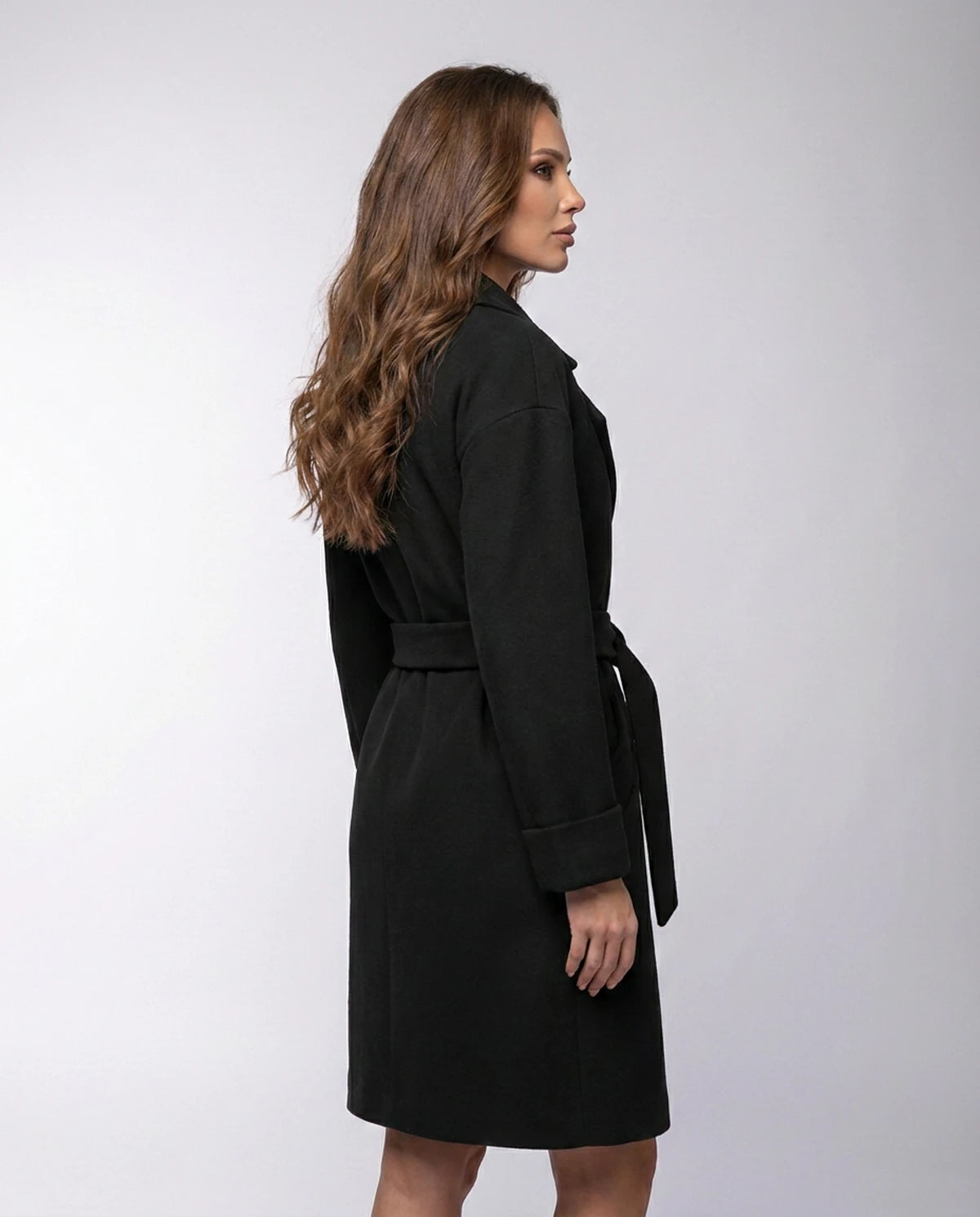 Valentia Coat — 1151-Black | SKU: SD-02818-1151black-XS,SD-02818-1151black-S,SD-02818-1151black-M,SD-02818-1151black-L,SD-02818-1151black-XL,SD-02818-1151black-2XL