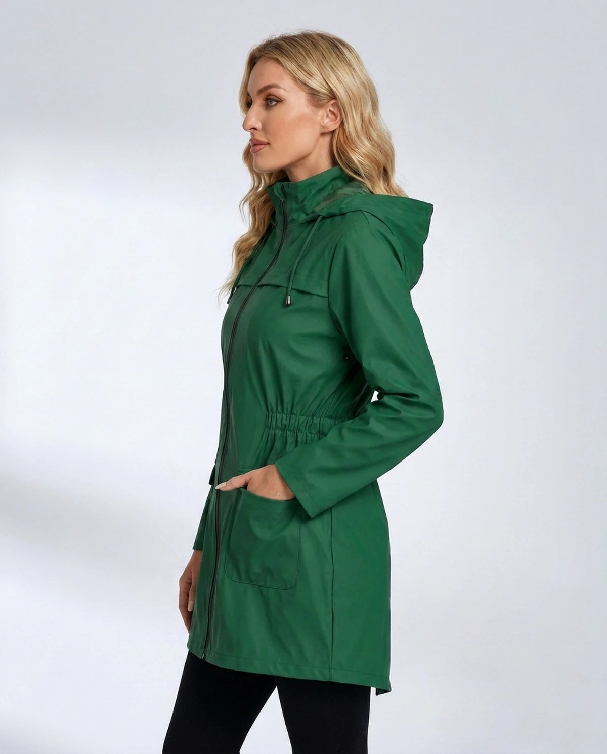 Vendela Coat — Green | SKU: SD-13173-green-XS,SD-13173-green-S,SD-13173-green-M,SD-13173-green-L,SD-13173-green-XL,SD-13173-green-2XL