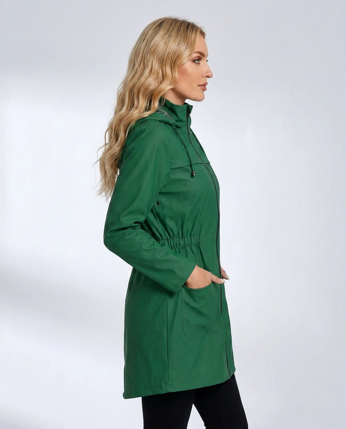 Vendela Coat — Green | SKU: SD-13173-green-XS,SD-13173-green-S,SD-13173-green-M,SD-13173-green-L,SD-13173-green-XL,SD-13173-green-2XL