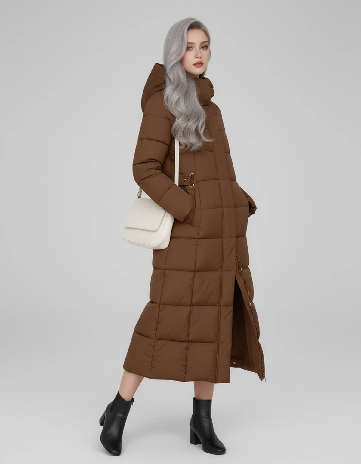 Veronique Coat — Coffee | SKU: SD-52848-coffee-XS,SD-52848-coffee-S,SD-52848-coffee-M,SD-52848-coffee-L,SD-52848-coffee-XL,SD-52848-coffee-2XL