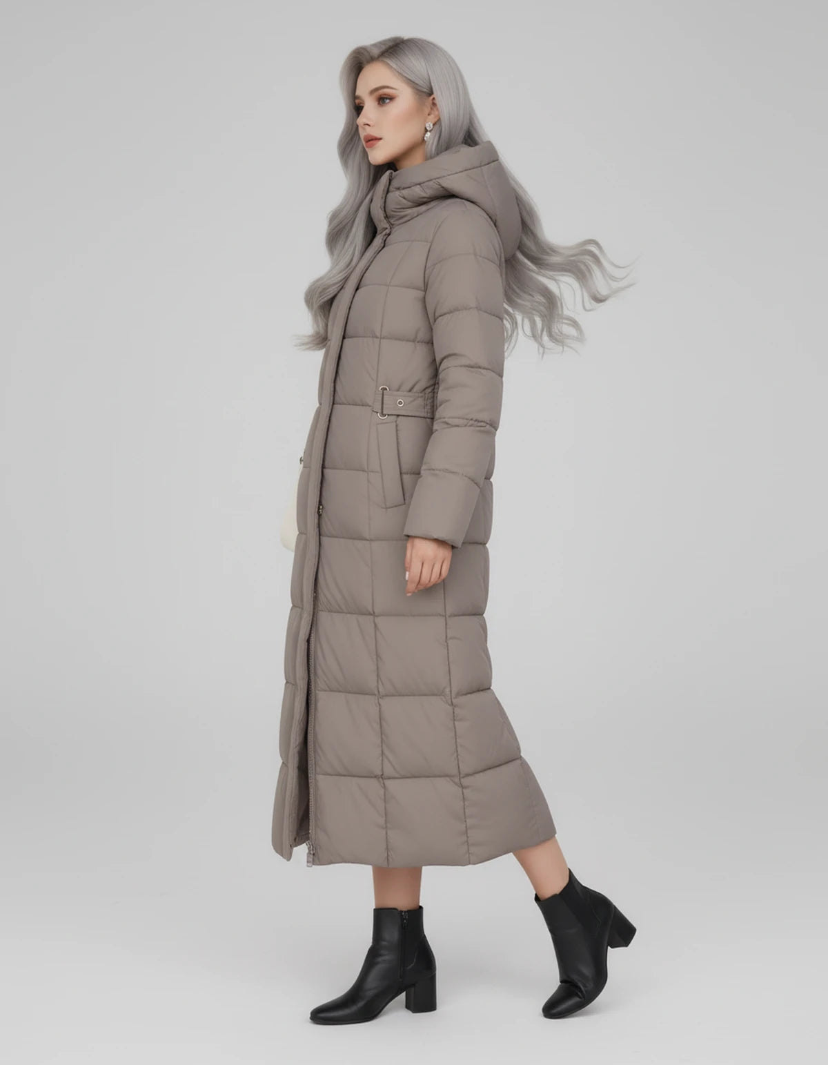 Veronique Coat — Gray | SKU: SD-52848-gray-XS,SD-52848-gray-S,SD-52848-gray-M,SD-52848-gray-L,SD-52848-gray-XL,SD-52848-gray-2XL