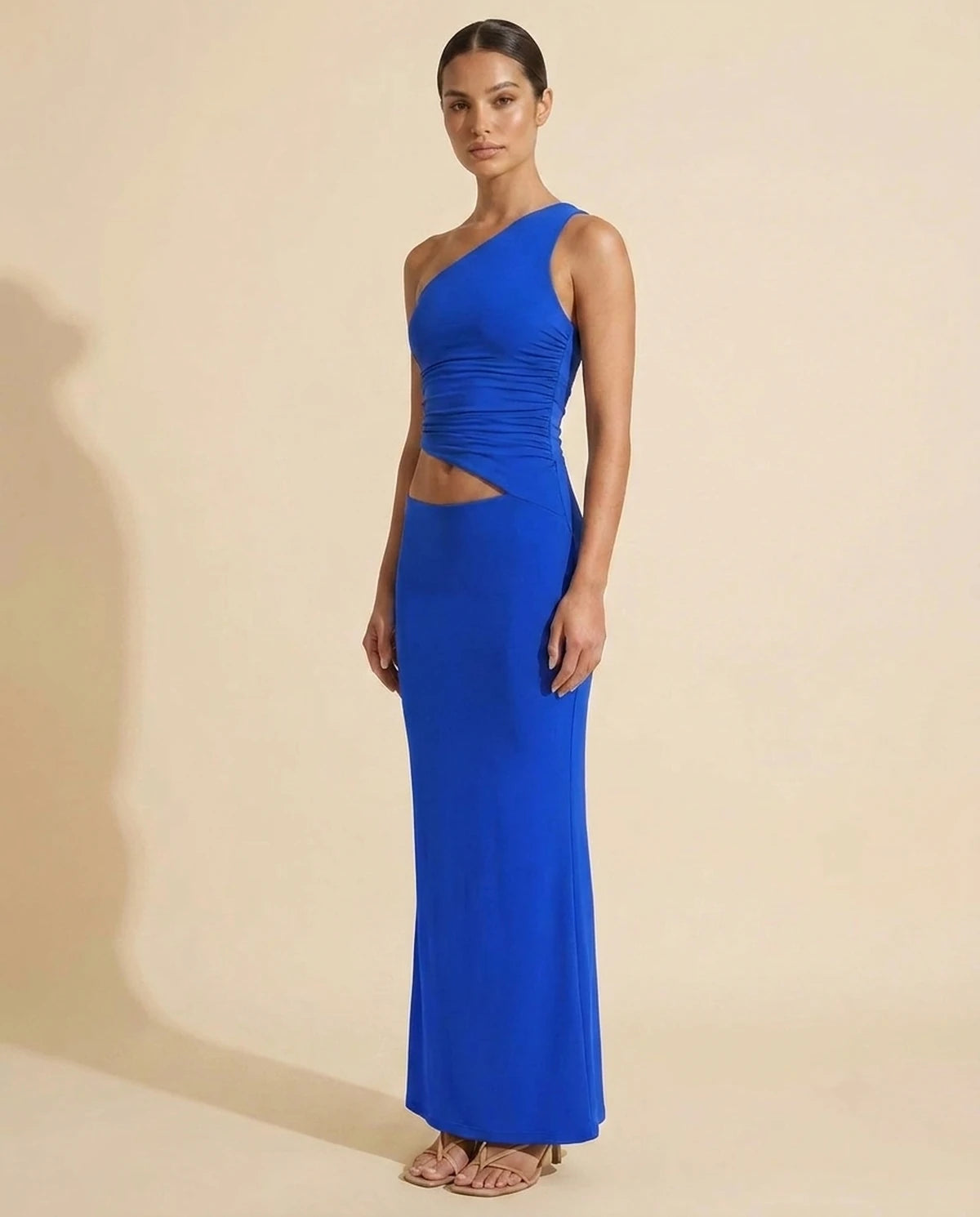 Evadne Maxi Dress — Blue