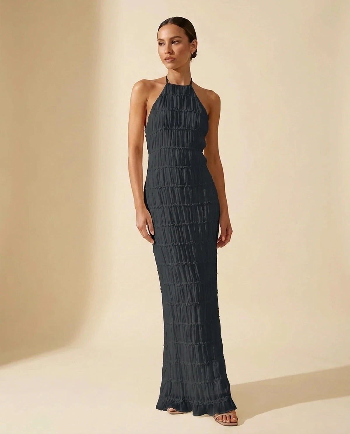 Escala Maxi Dress — Black