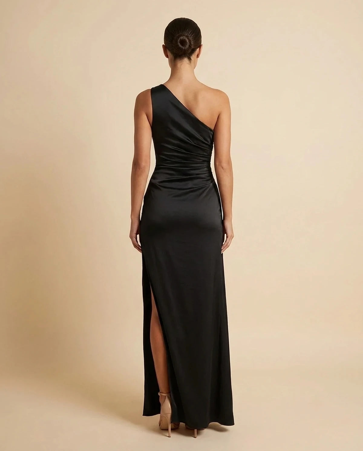 Fenella Maxi Dress — Black | SKU: SD-31197-black-L,SD-31197-black-M,SD-31197-black-S,SD-31197-black-XL,SD-31197-black-XS