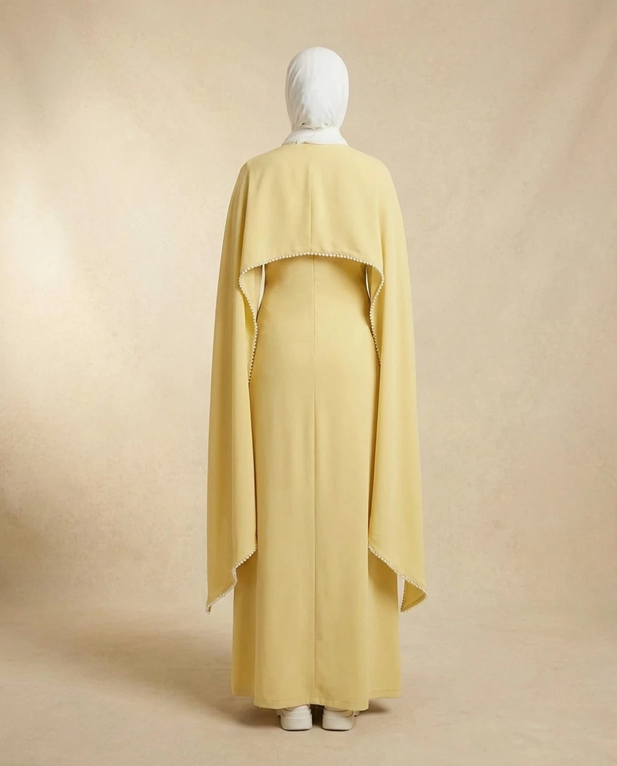 Fiorella Maxi Dress — Yellow | SKU: SD-33436-yellow-L,SD-33436-yellow-M,SD-33436-yellow-S,SD-33436-yellow-XL,SD-33436-yellow-XS