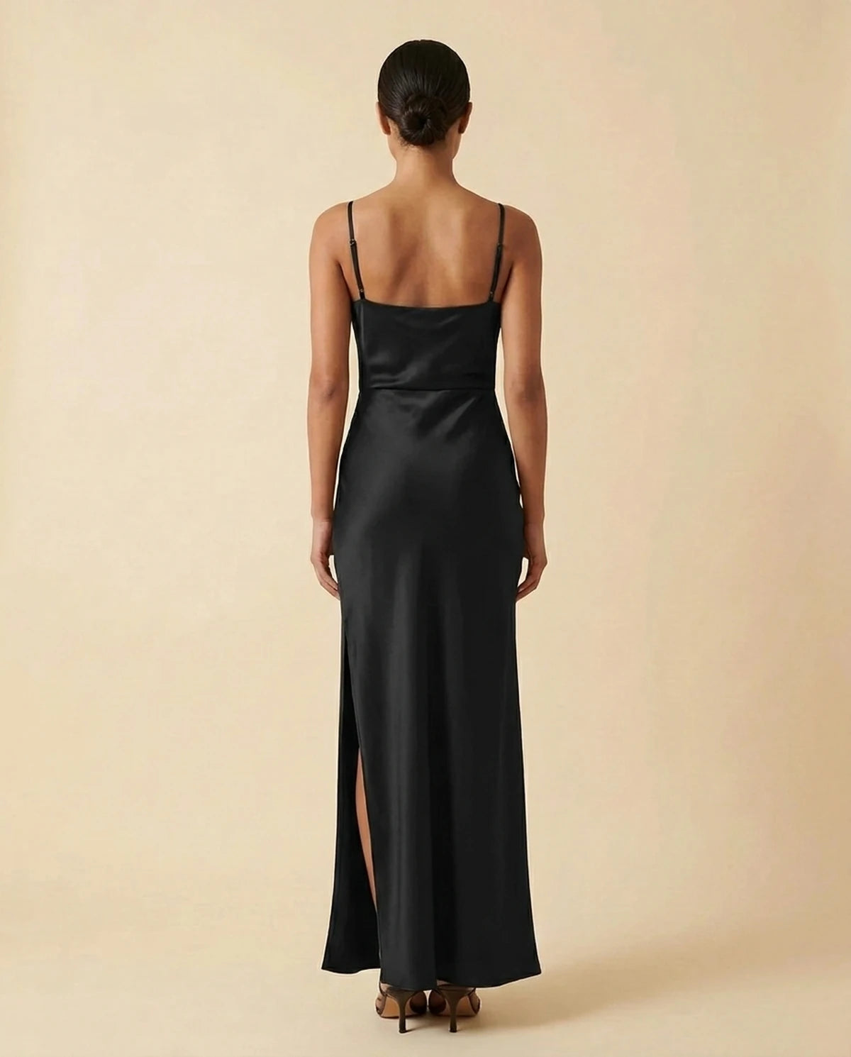 Fialka Maxi Dress — Black | SKU: SD-20423-black-L,SD-20423-black-M,SD-20423-black-S,SD-20423-black-XL,SD-20423-black-XS