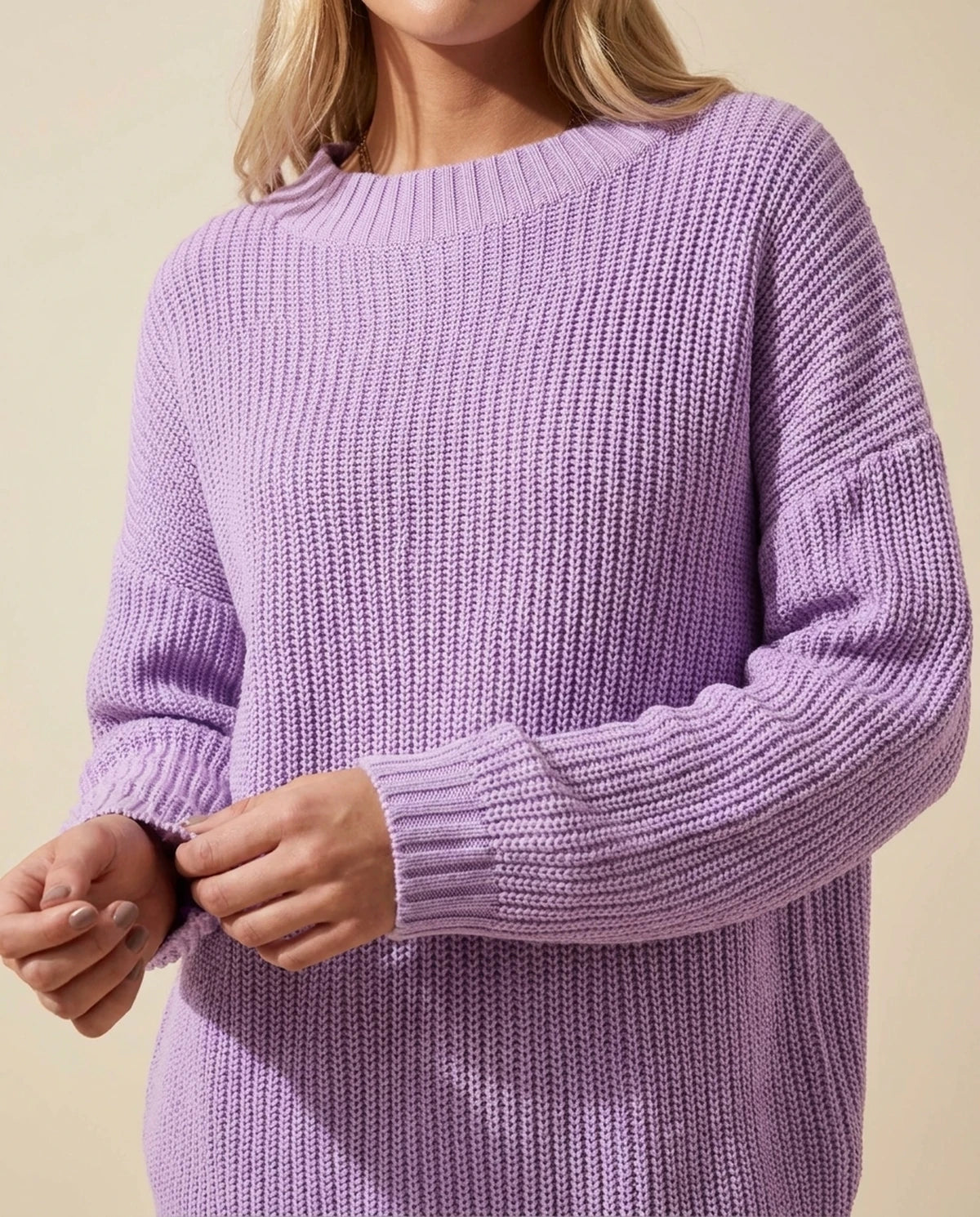 Arcadia Sweater — Purple