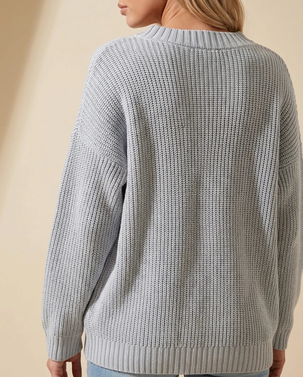 Arcadia Sweater — Grey | SKU: SD-02497-grey-2XL,SD-02497-grey-L,SD-02497-grey-M,SD-02497-grey-S,SD-02497-grey-XL,SD-02497-grey-XS